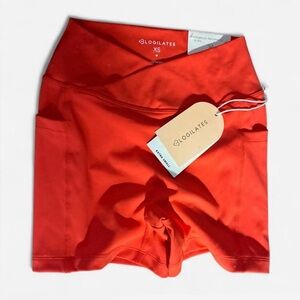 Blogilates Red Bike Shorts for Women